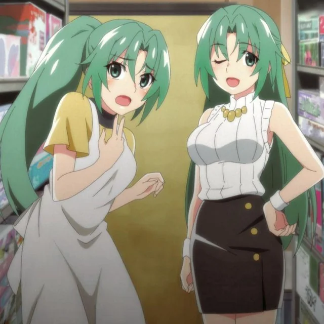 HigurashiFan014's tweet photo. They are so aura https://t.co/TXFXoHADAD