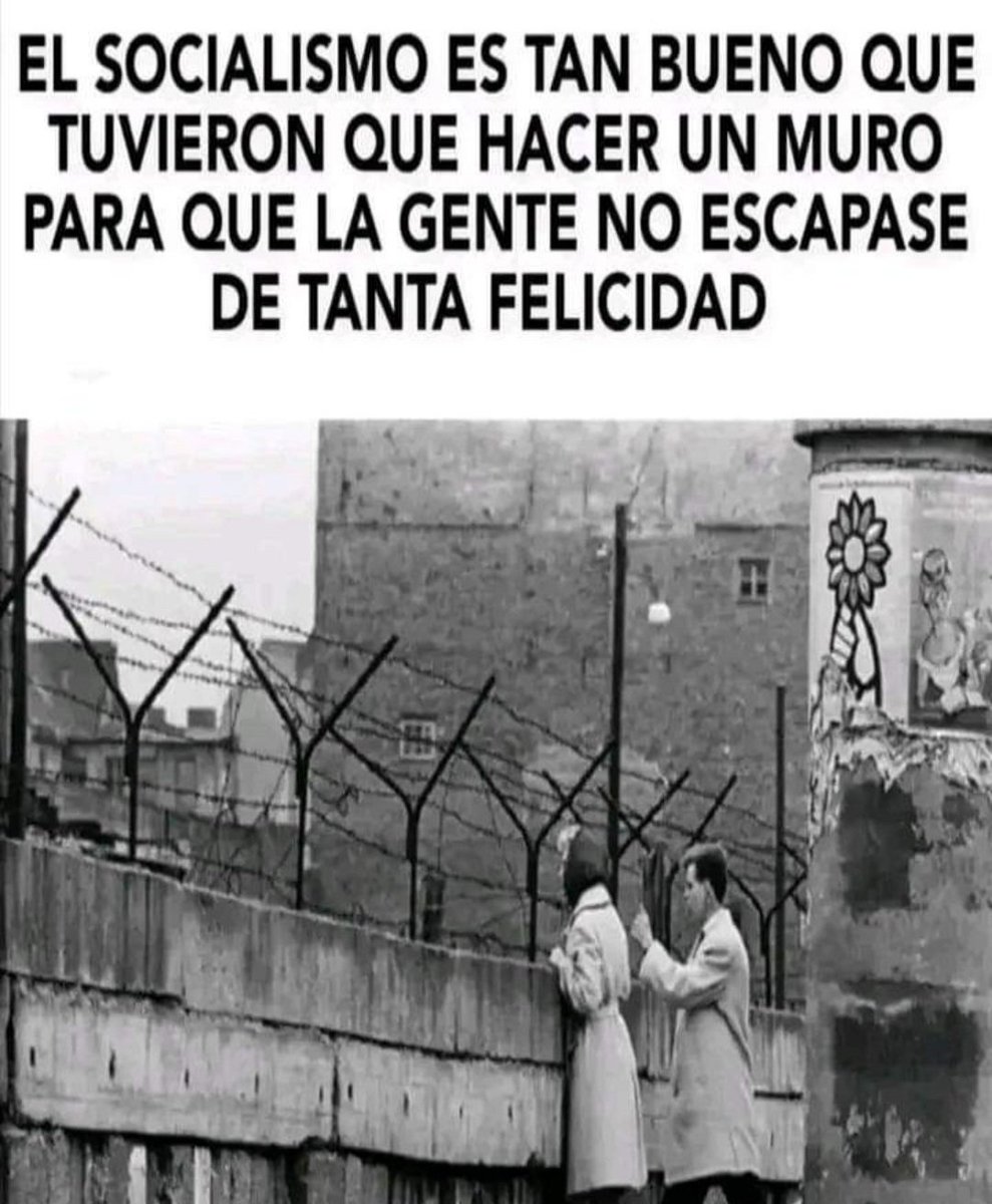 <a href="/AnibalGarzon/">Aníbal Garzón 🌎</a> Que te parece?
#Alemania 1961 
Y si trababas de saltar el muro, era hombre muerto