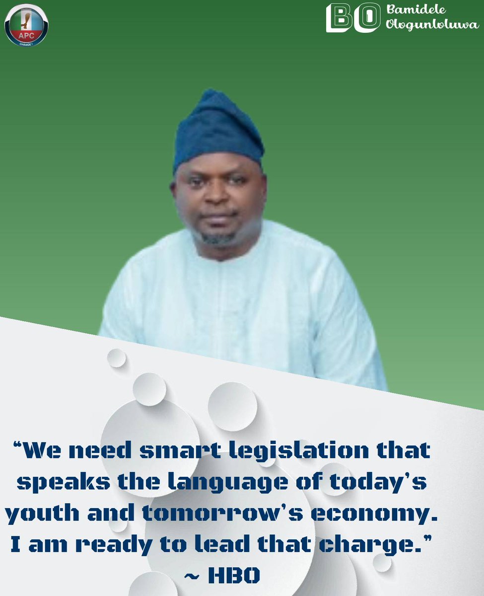 <a href="/OGBeNiOnX/">OGBeNi O. S. Aremo | OOSA!</a> <a href="/AyAkeju/">HON. AYODEJI AKEJU, Ph.D.</a> <a href="/Dele_Ologun1/">Bamidele Ologunloluwa</a> <a href="/deleologun4REP/">DELE4REPS | AKURE NORTH LO KAN | TINUBU2.0</a> <a href="/OfficialLFDI/">Leaders With Foresight Development Initiative</a> <a href="/nentawe1/">Nentawe G. Yilwatda</a> <a href="/OfficialAPCNg/">APC Nigeria</a> <a href="/femigbaja/">Femi Gbajabiamila</a> <a href="/Riddwane/">AJE</a> <a href="/DrSRJ_/">Senator Ajibola Basiru Ph.D., BL</a> Awe ji PO ooo 😅. #DELE4REPS is non negotiable , Oga  li fo 👇🏾👇🏾