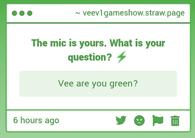 VEE VERSION 1 tweet media