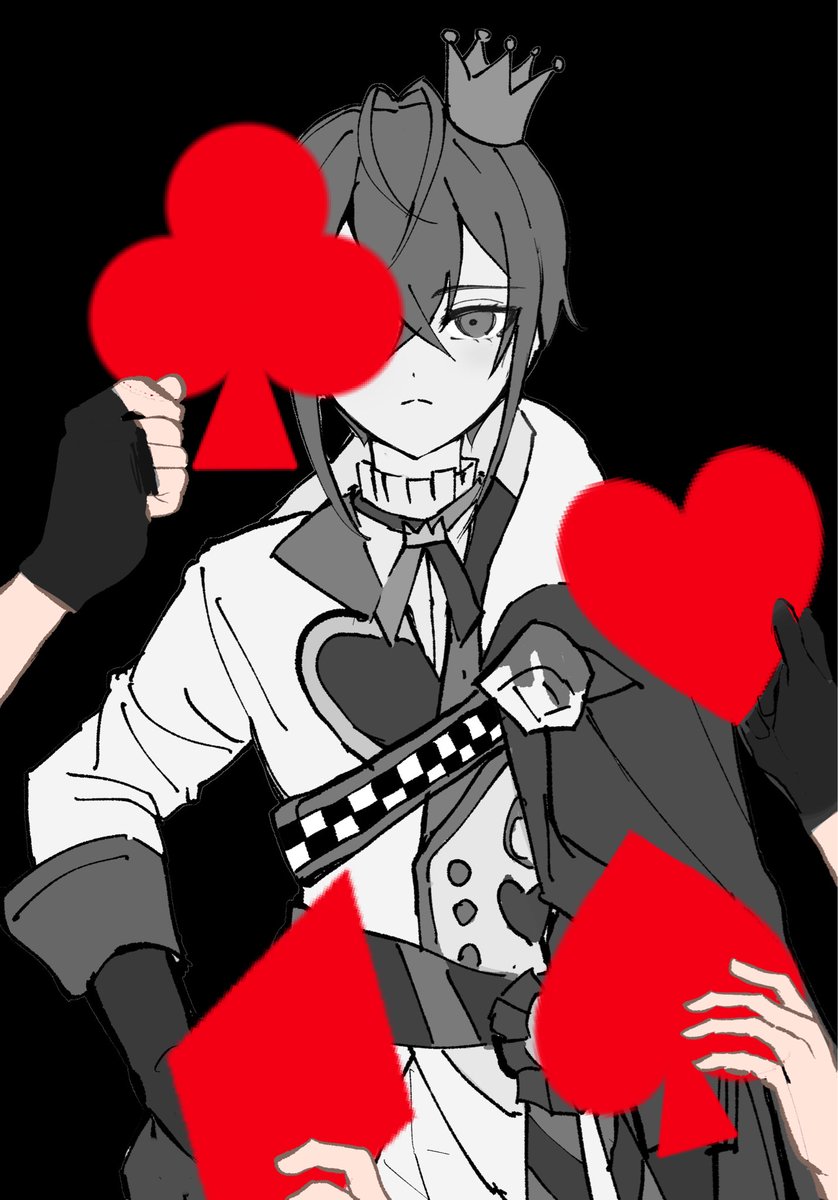 Art_goingo's tweet image. ♥️♣️♦️♠️