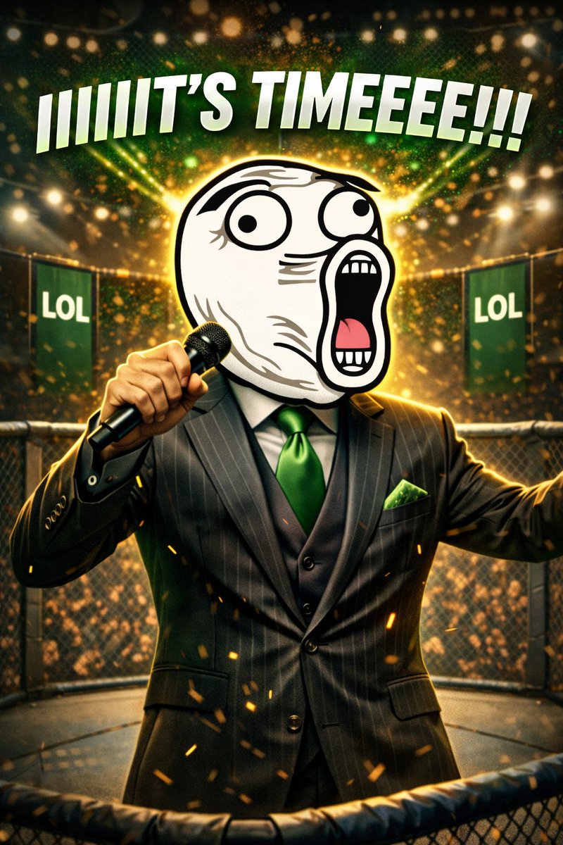 DexterCipher's tweet image. This isn’t a pump… it’s a MAIN EVENT. $LOL 🚀🚀🚀🚀