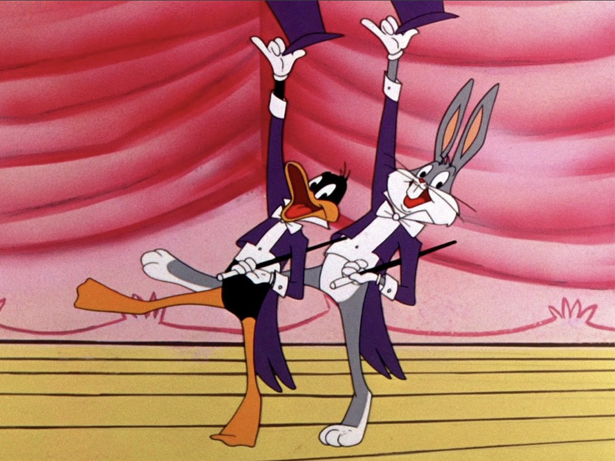 tcm's tweet image. ...What’s up, Doc? 🐰 🥕

That's right folks, Bugs Bunny hops into the spotlight as our Star of the Month this February!

Join us as we honor the hare who made history with a week-long showcase of 45 shorts, starting tonight at 8pm ET.

Learn more here: bit.ly/4qOBvWN