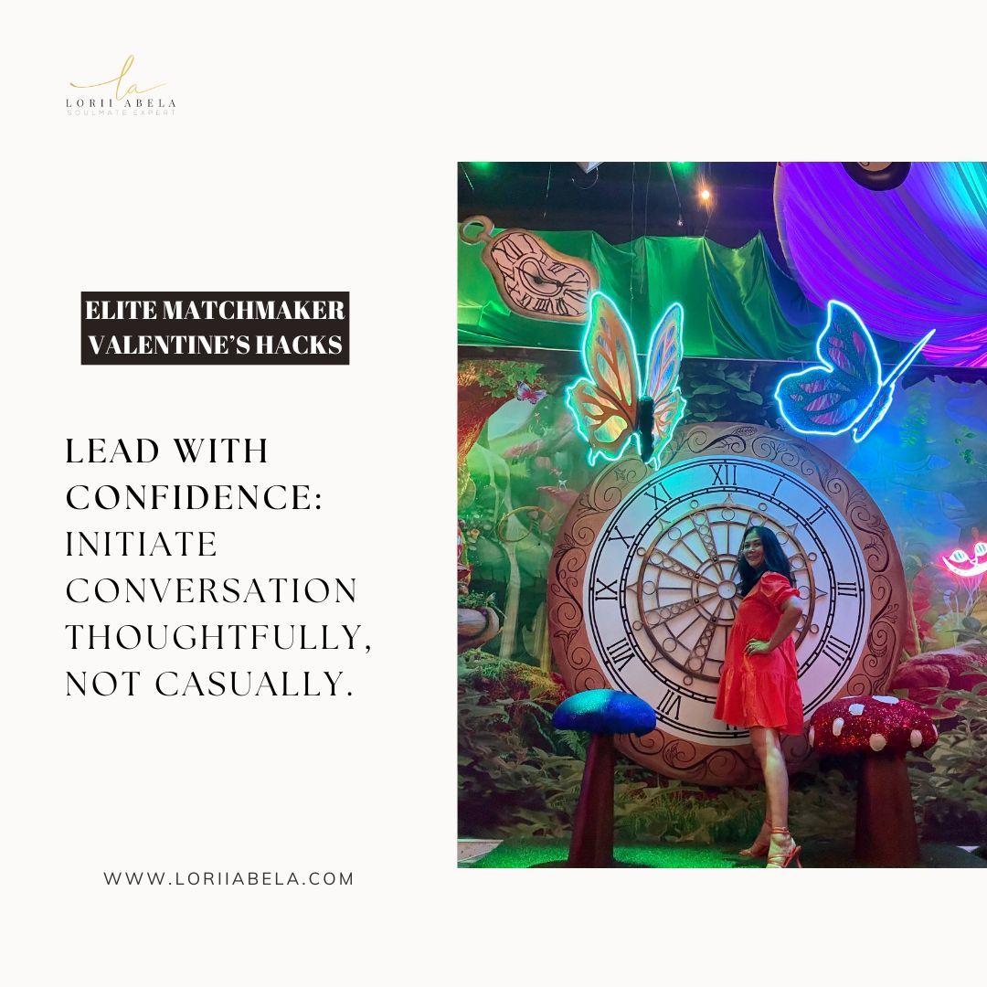 MatchmakerLorii's tweet image. Lead with confidence—start the conversation with purpose. #DatingAdvice #ConfidenceWins #EliteDating