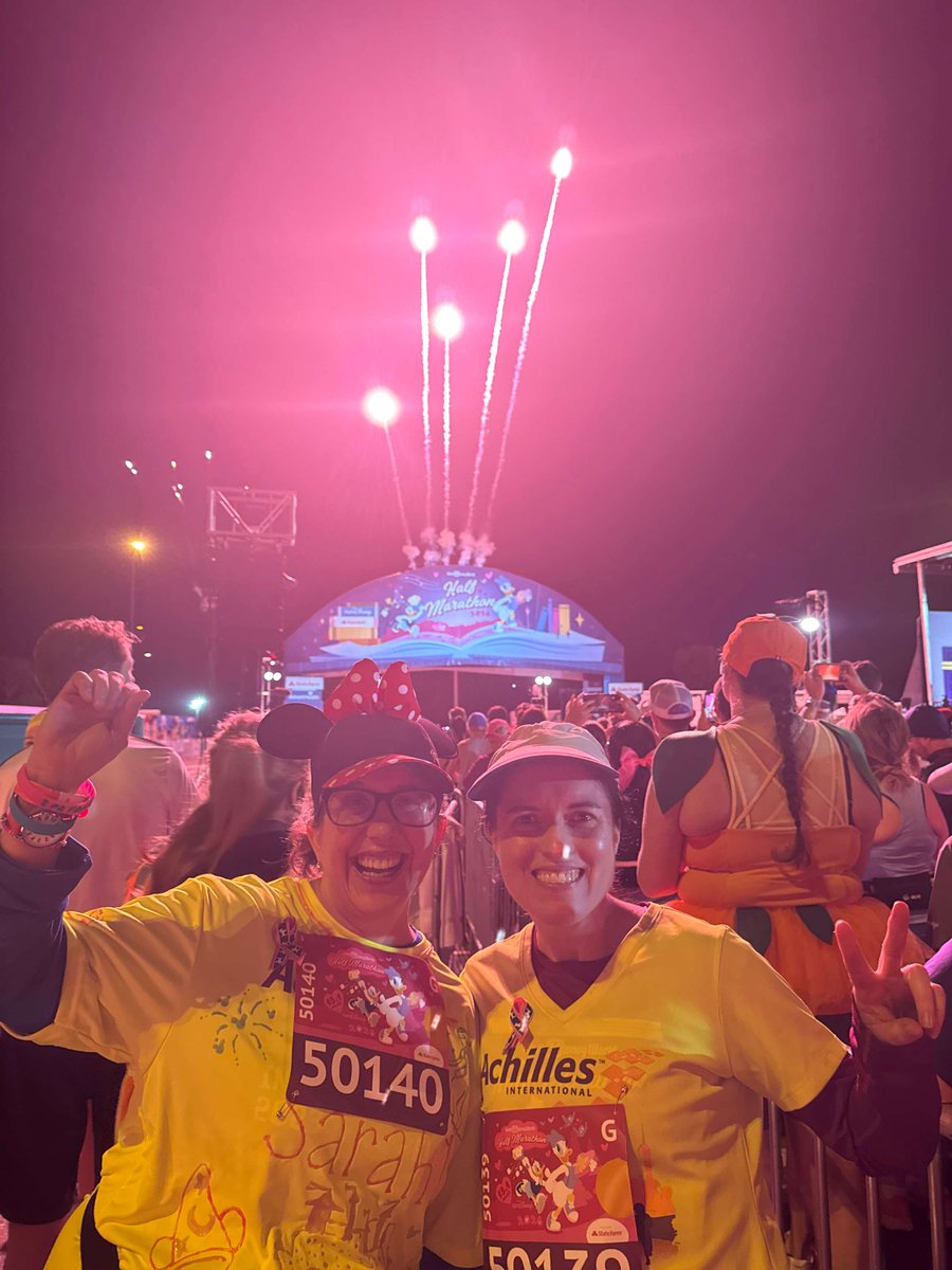 achillesintl's tweet photo. POV: You kick off 2026 with a double header Achilles race weekend. Read more: https://t.co/eyMIlOryJU #GoAchilles #runDisney #RunHou https://t.co/bqqZxy6wgF