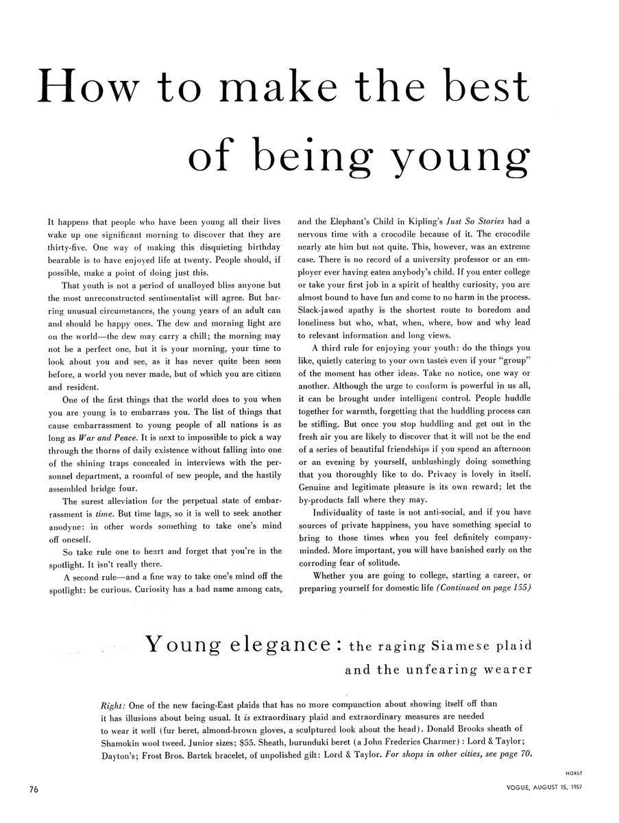 ryvnlovve's tweet photo. Vogue, August 15, 1957 https://t.co/SwgWXzjKDV