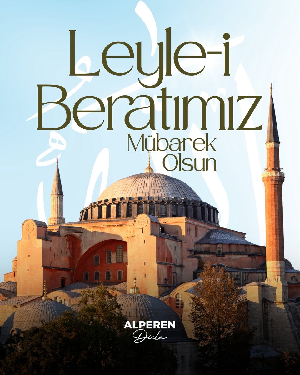 Bu gece affolmayla birlikte, neyi hak ettiğimizi düşünme gecesi aslında.
Berat; kalbin tartıldığı, niyetin yazıldığı bir duraktır ve herkese kendi okkasında fazlasıyla verilen bir ihsandır.

Güzel olan, dilde kalan değil; ahlakta, adalette ve merhamette tezahür edendir.
Berat,