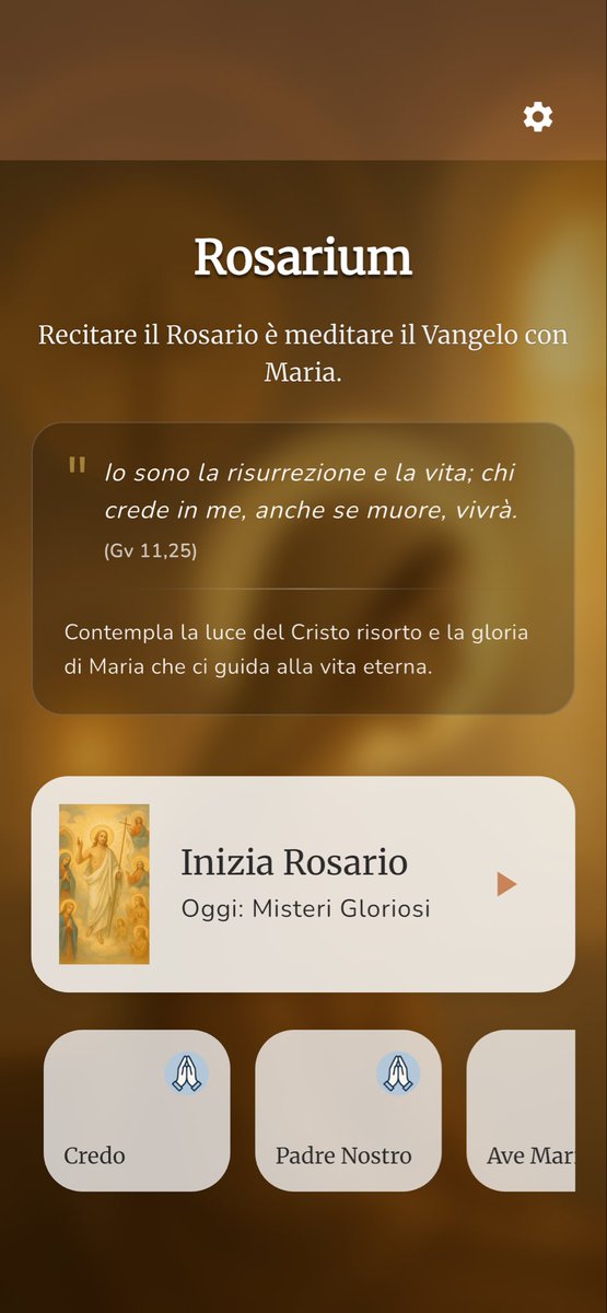 m4rc0b's tweet photo. Nuovi aggiornamenti sull’app del Rosarium, queste sono le nuove schermate. App disponibile su iOS e Android #flutterdev #Rosario #MobileApp #mobile https://t.co/He5xkvxDW7
