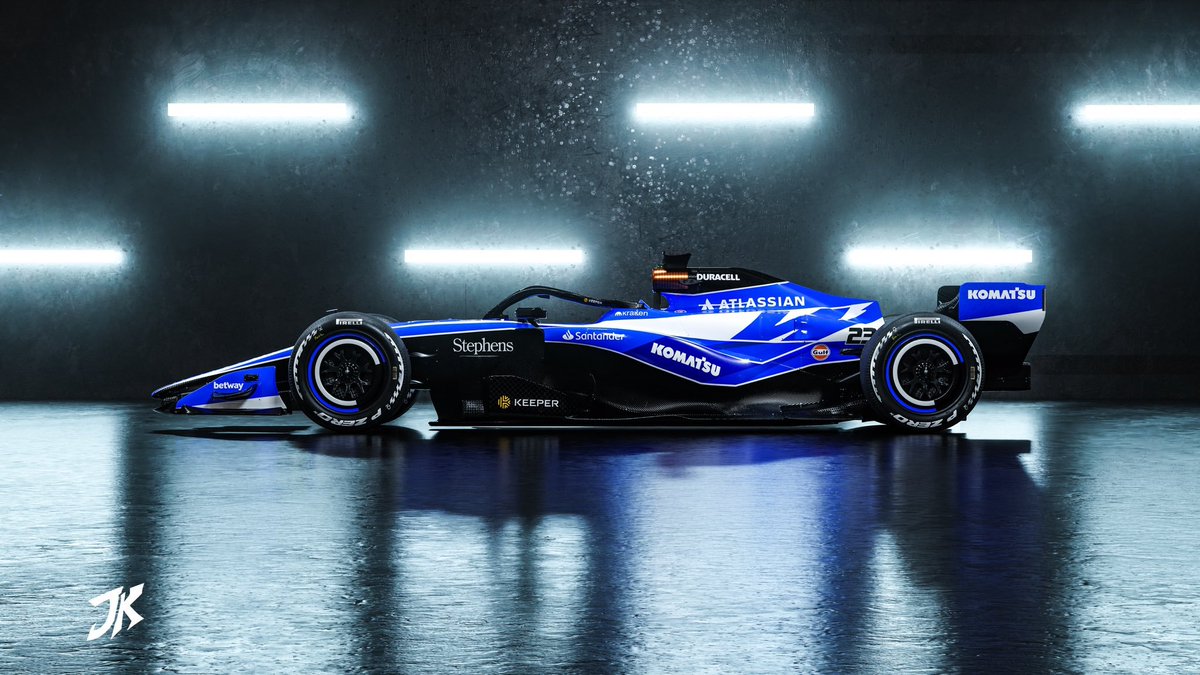 williamsf1tr's tweet photo. FW48 Konsept Kullanıcı Tasarımı😍
Şöyle bir şey çıkarsa varsa tadından yenmez. İçimden bir his beyazın ağırlıklı olacağını düşünüyorum.🔵⚪️
#F1 #WilliamsF1 #BahrainF1 https://t.co/2aemQSsg39