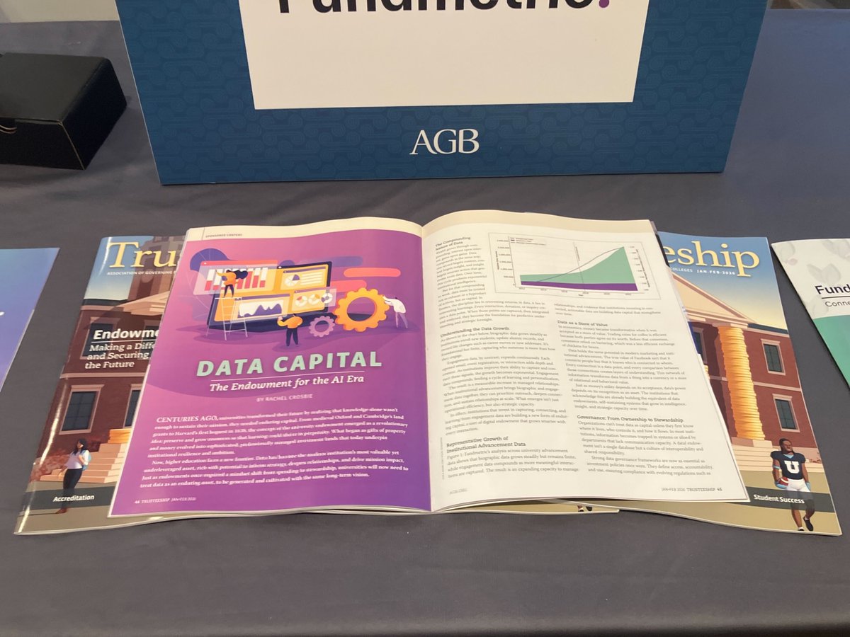 We're excited to share that Fundmetric was recently featured in AGB’s Trusteeship magazine.

The big idea is simple: 📈 Data compounds. 

That context creates insight. And insight leads to smarter outreach… which creates more meaningful engagement✨