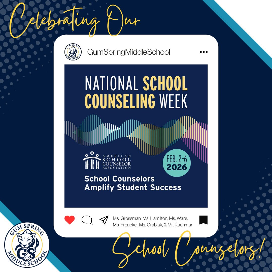 Gum Spring Middle School tweet media