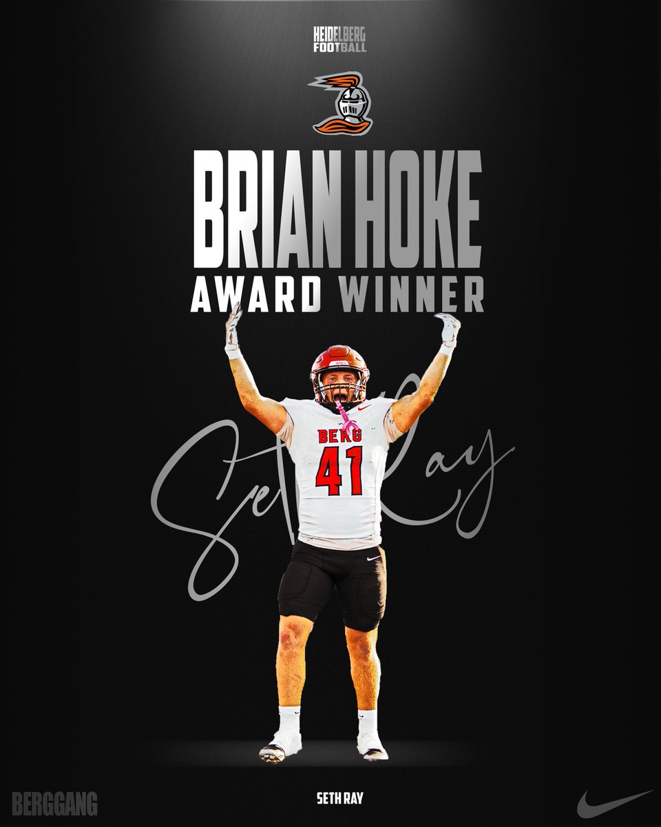 Banquet Awards recap...

100% Player voted awards.

Brian Hoke Award - TE Seth Ray
Curtis Helman Award - ILB Mason Villareal

#BergGang