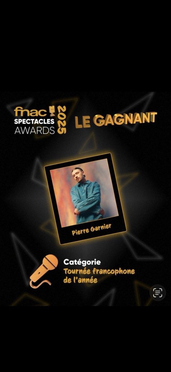 C'est tellement mérité 
#PierreGarnier