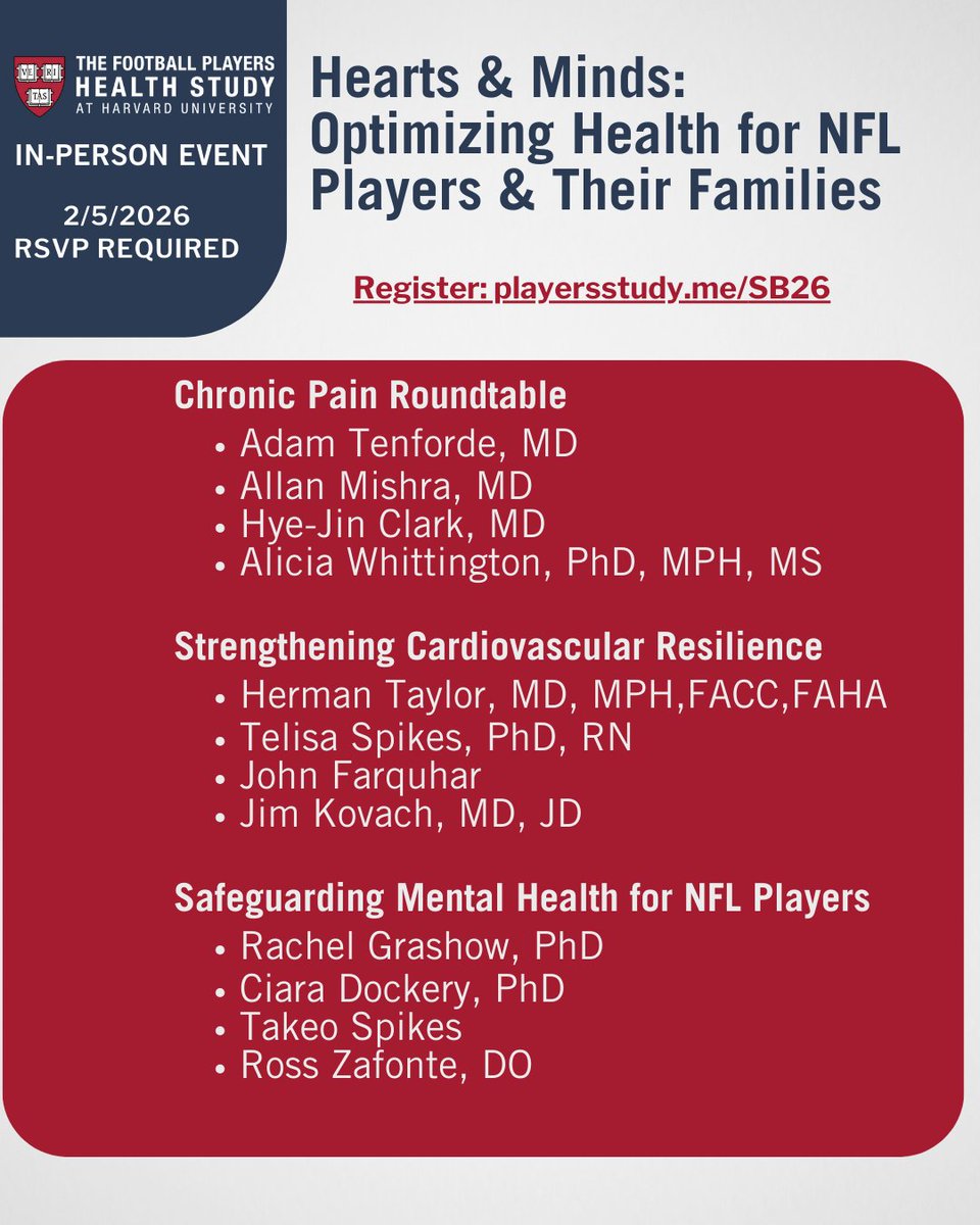 Players Health Study tweet media