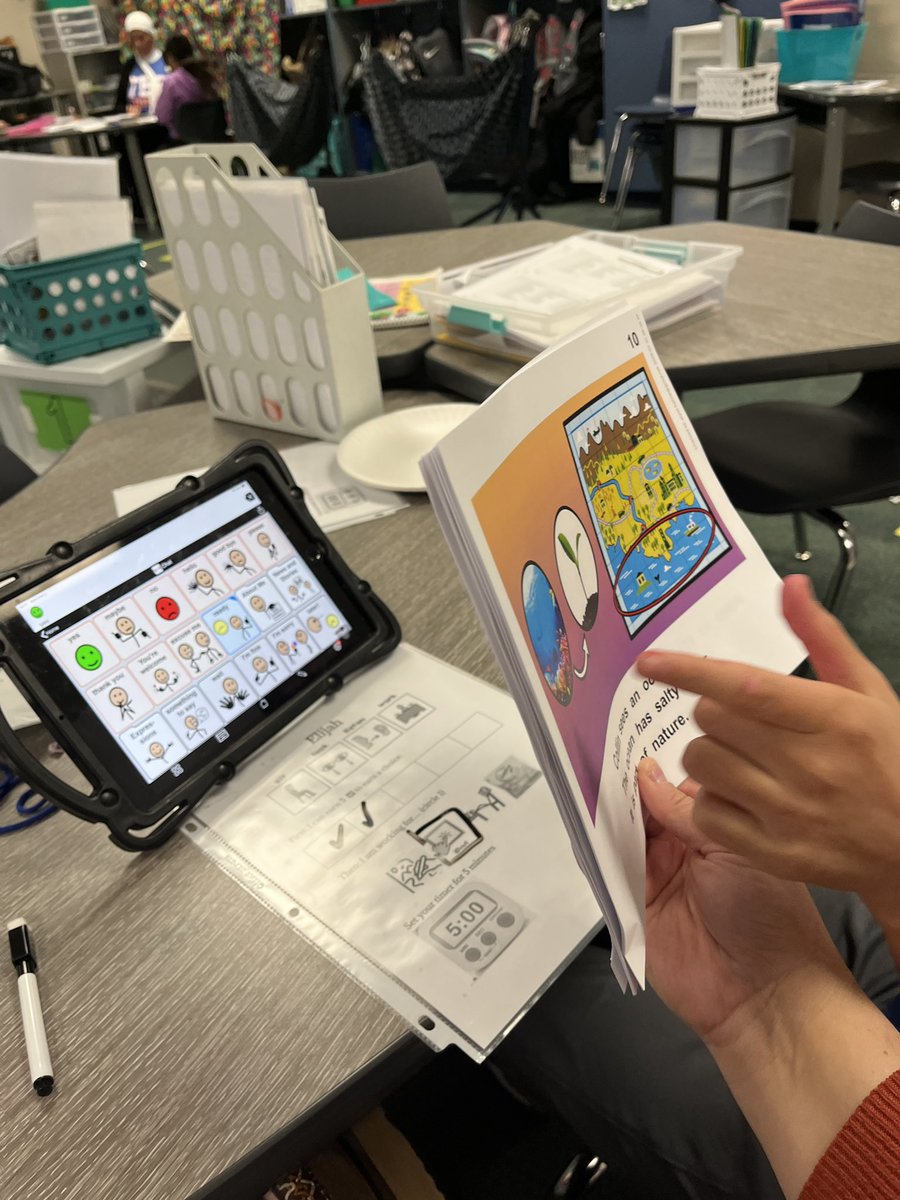 Hahne_Elyse's tweet photo. Identifying vocabulary & natural and man made symbols for our new unit. #everwaysocialsquad #uniquelearningsystem https://t.co/cImiGEMQy5