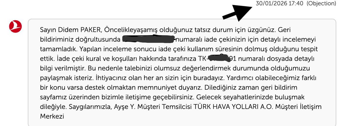 dydem_d's tweet photo. @TK_HelpDesk Cok incelemisler @TK_TR  @TK_HelpDesk ayni samimiyetsiz cevap! Hirsizliktir bu! https://t.co/OFqwqtIj5w