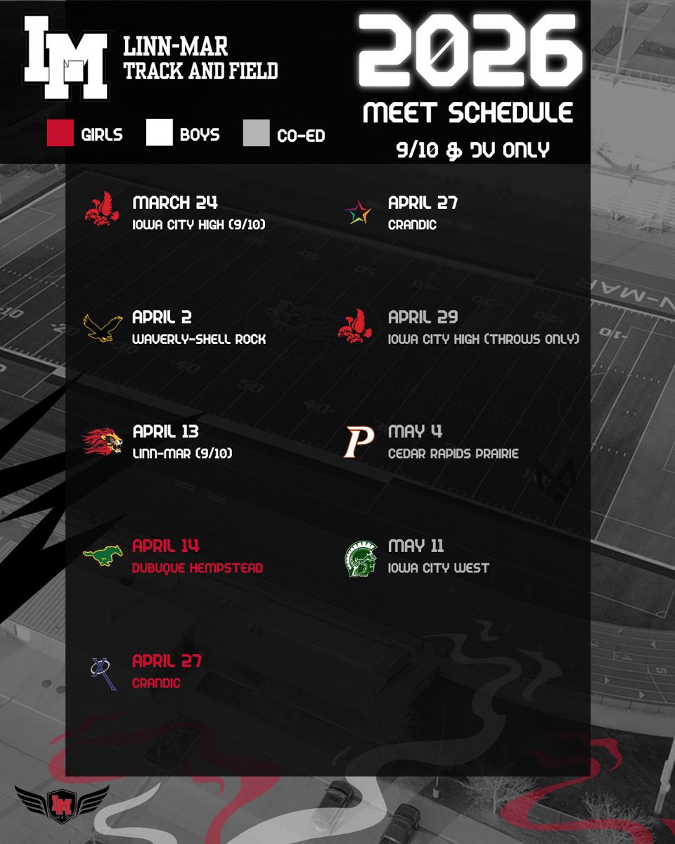 Linn-Mar Track and Field tweet media