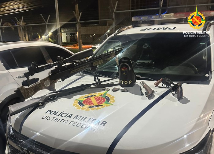 pmdfoficial's tweet image. 🚨 #AÇAOPMDF | PRODUTIVIDADE JANEIRO/26 
👮‍♂️13 MIL ocorrências atendidas
🔫136 armas de fogo retiradas das ruas
🚗112 veículos recuperados
🚔1.045 criminosos presos ou apreendidos
🛡️1.369 mulheres protegidas (Lei Maria da Penha)

❌Crime não tem vez.
#PMDF #PolíciaPresente #DF