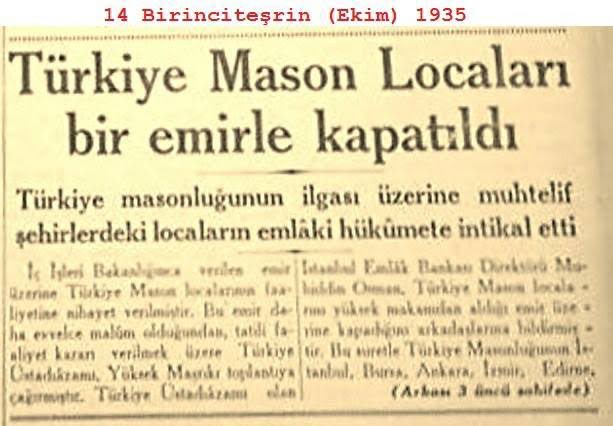 1935 tarihli gazete kupürü, al duvarına as. Sıkıldıkça bak ve kendi içinden yüz kez 
“Ben bir cahilim.” de. Belki beynin o zaman idrak eder.