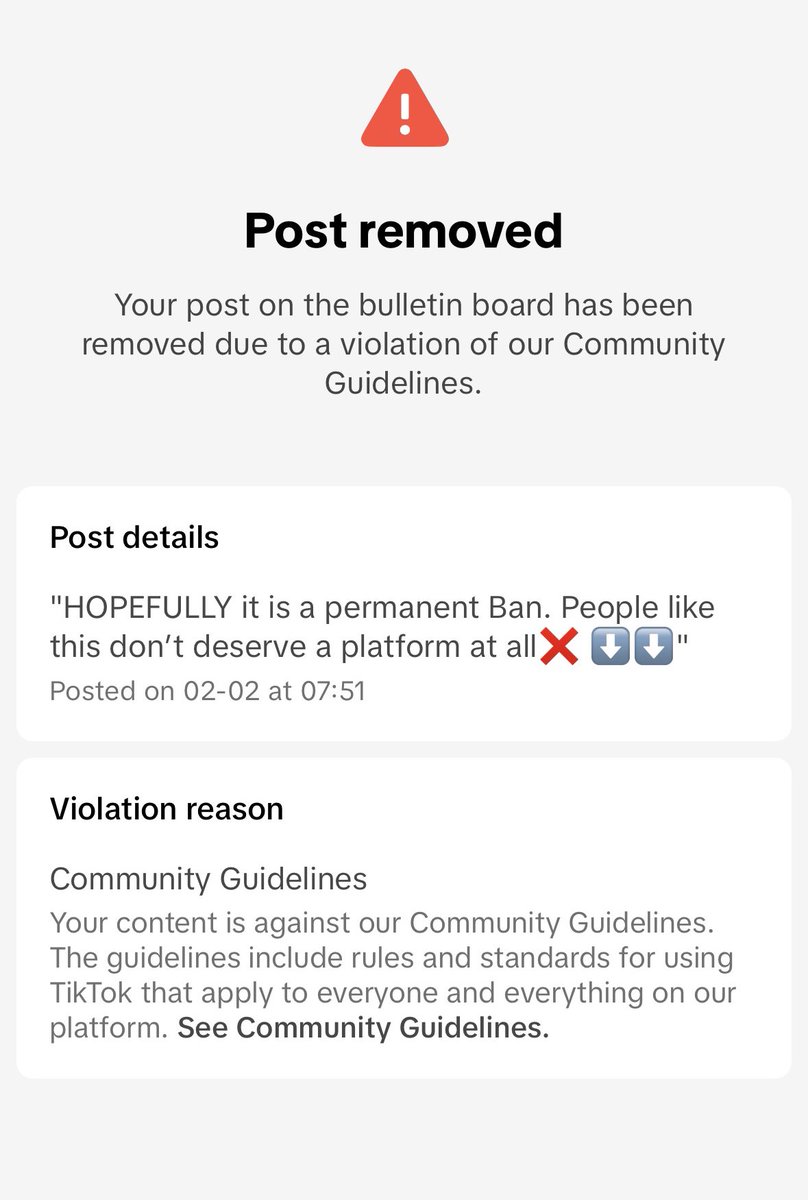 It’s almost like last night on Stream I said it would be difficult to post a video around this topic because it would get flagged almost immediately😱

One hour after posting: