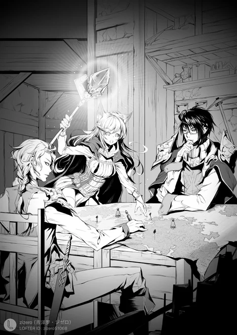 今日は登場人物の男キャラAのリデザインから入りますね。
名前なんだっけ(笑)
あ、ヒロインのケモミミは取り払いました。
設定過多なので。

黒髪眼鏡+聖職者は確定なので、整えるのは武器と肩周りのシルエットくらいかなー
ハンマーにしてたけど聖職者だしメイスがいいかも 