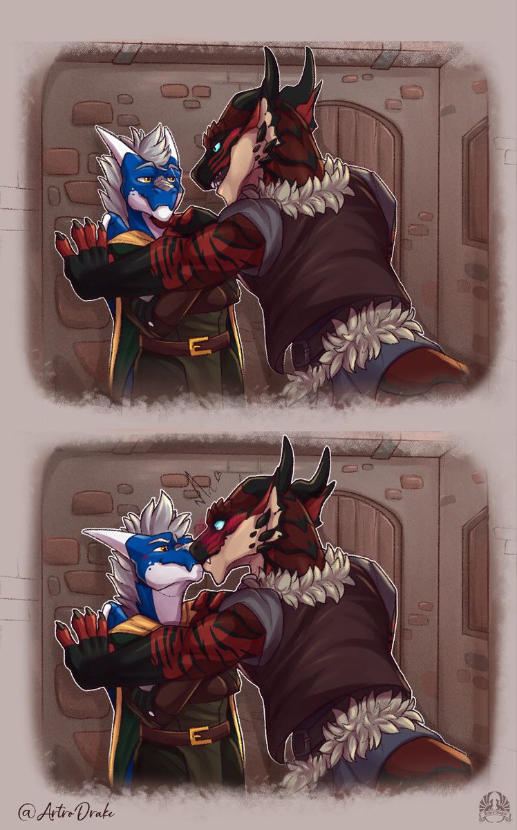 rykan95's tweet image. Rykan: You're invading my space

Shaz: I don't see why it bothers you because you're not moving away.

Rykan: ...touché

Commission with my best friend @Drakhunterx 

Thank you so much to @ArtroDrake for this awesome piece 💙💙💙