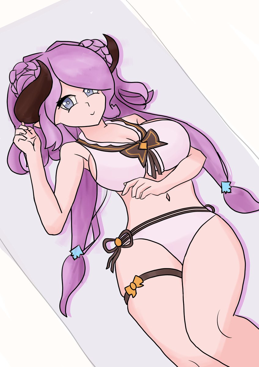 kelpy_eepy's tweet photo. Narmaya 😳
#GranblueFantasy #fanart https://t.co/WRhVNYNxvR