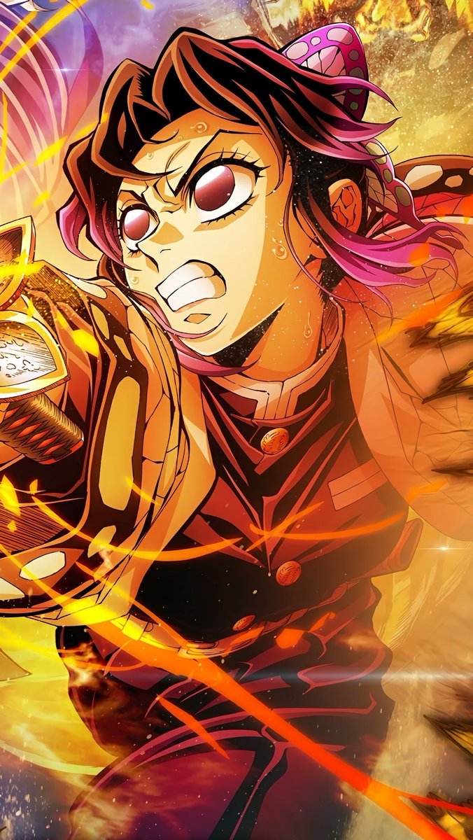 DemonSlayerDP's tweet image. She fought her best fight 🥹