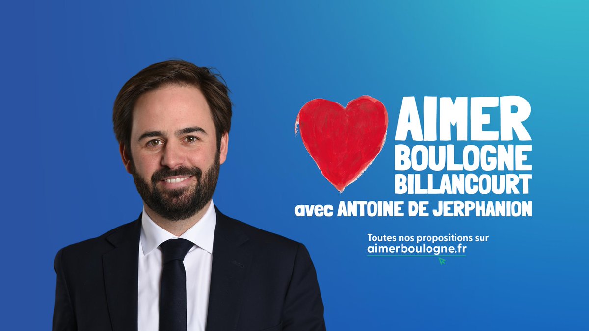 2026, un mandat pour :
- Mieux circuler
- Mieux respirer
- Mieux gérer

Retrouvez les engagements de la liste Aimer Boulogne-Billancourt sur aimerboulogne.fr/programme

❤️ #BoulogneBillancourt #Municipales2026