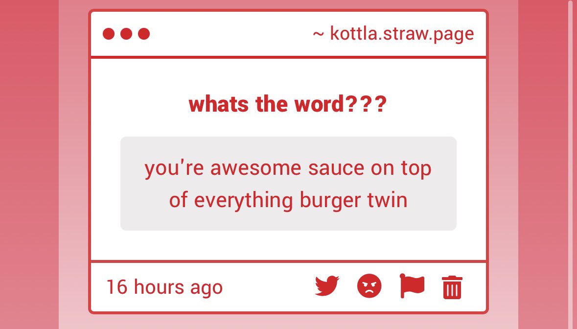 and ur cool as a cucumber in a….. in uhhhhh……. sorry i can’t think of a way to finish this comparison. but thank u!!!!!