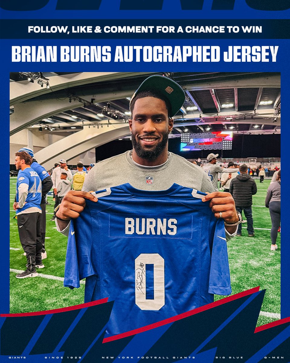 Burns autographed jersey 🕷️
Follow, like & comment for a chance to win