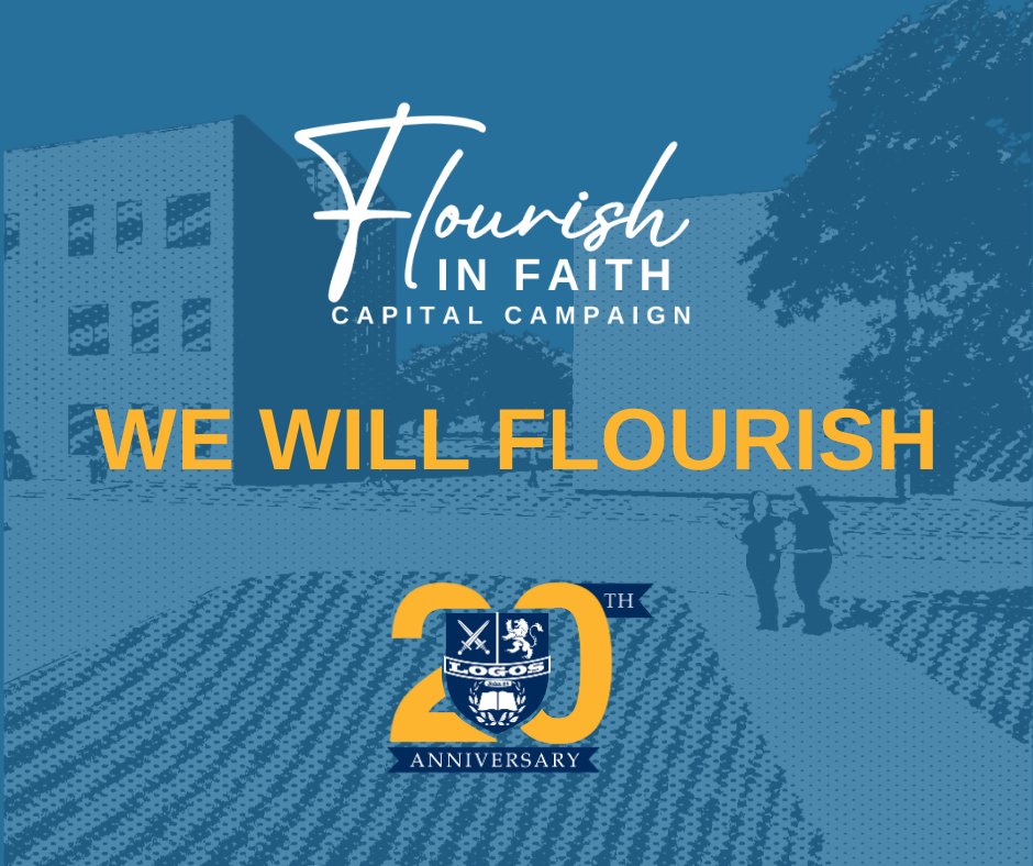 Today, we launch the Flourish in Faith Capital Campaign,  to build a permanent home for Logos Prep. Watch our campaign video and visit our campaign website below to learn how you can join us on this journey of faith.

youtube.com/watch?v=05Wc88…
DonateLogosPrep.org