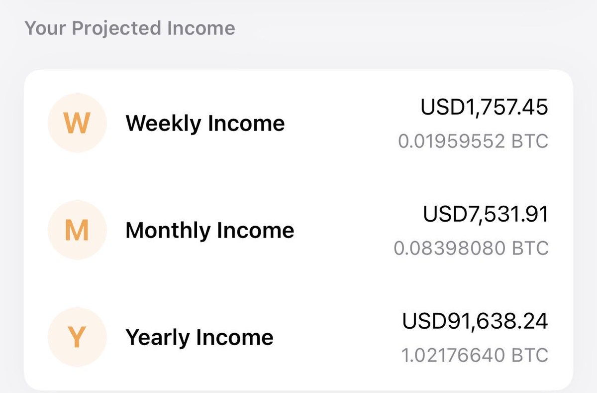 NBND2025's tweet image. $NBND Projections for annual mining through NiceHash pool with current hashpower. Working on scaling our hashpower into 7-figure revenue. 

#cryptomining #tokenization #digitalassets #btc #eth #aave #jv #digitalassettreasury