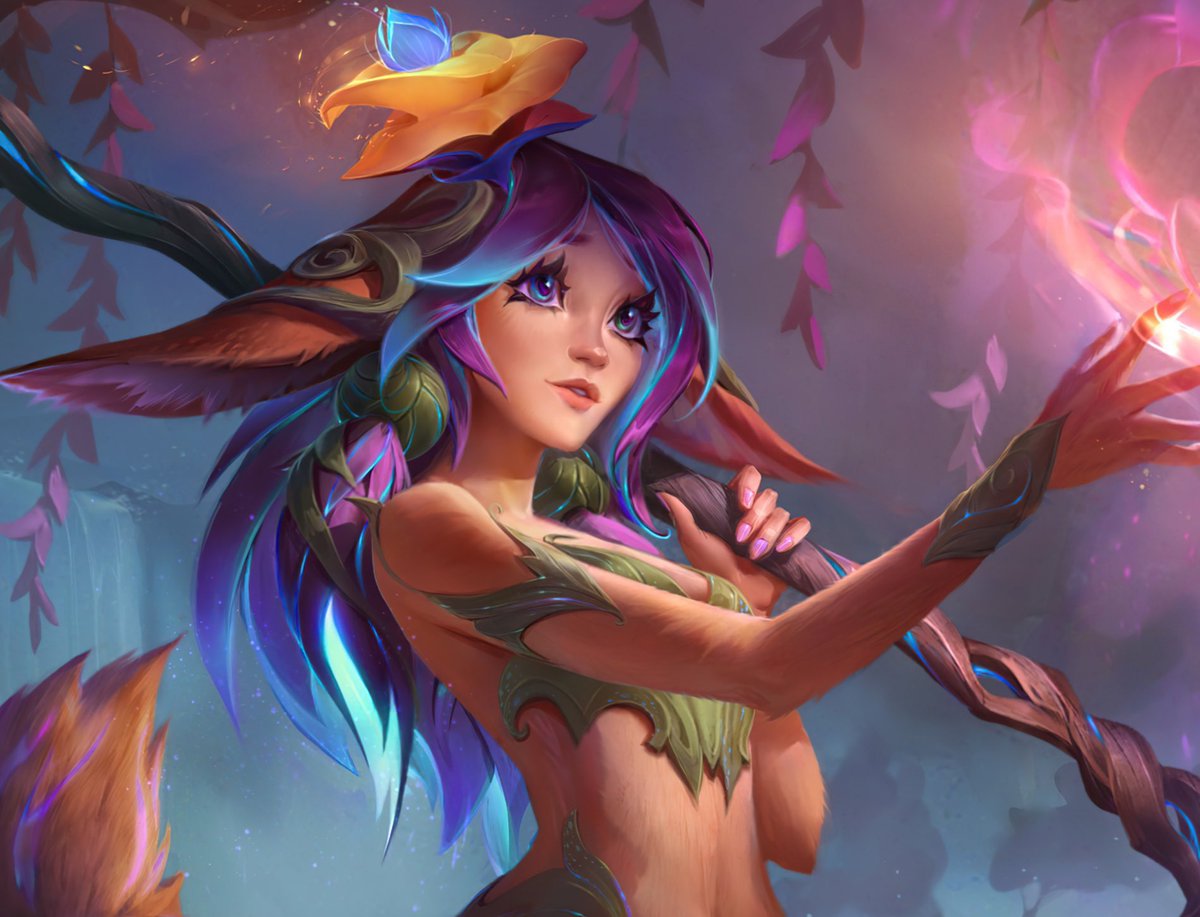 I’d like Lillia to look more like a deer so I edited her splash art! ✨

#LilliaTwt 🦌💗💐