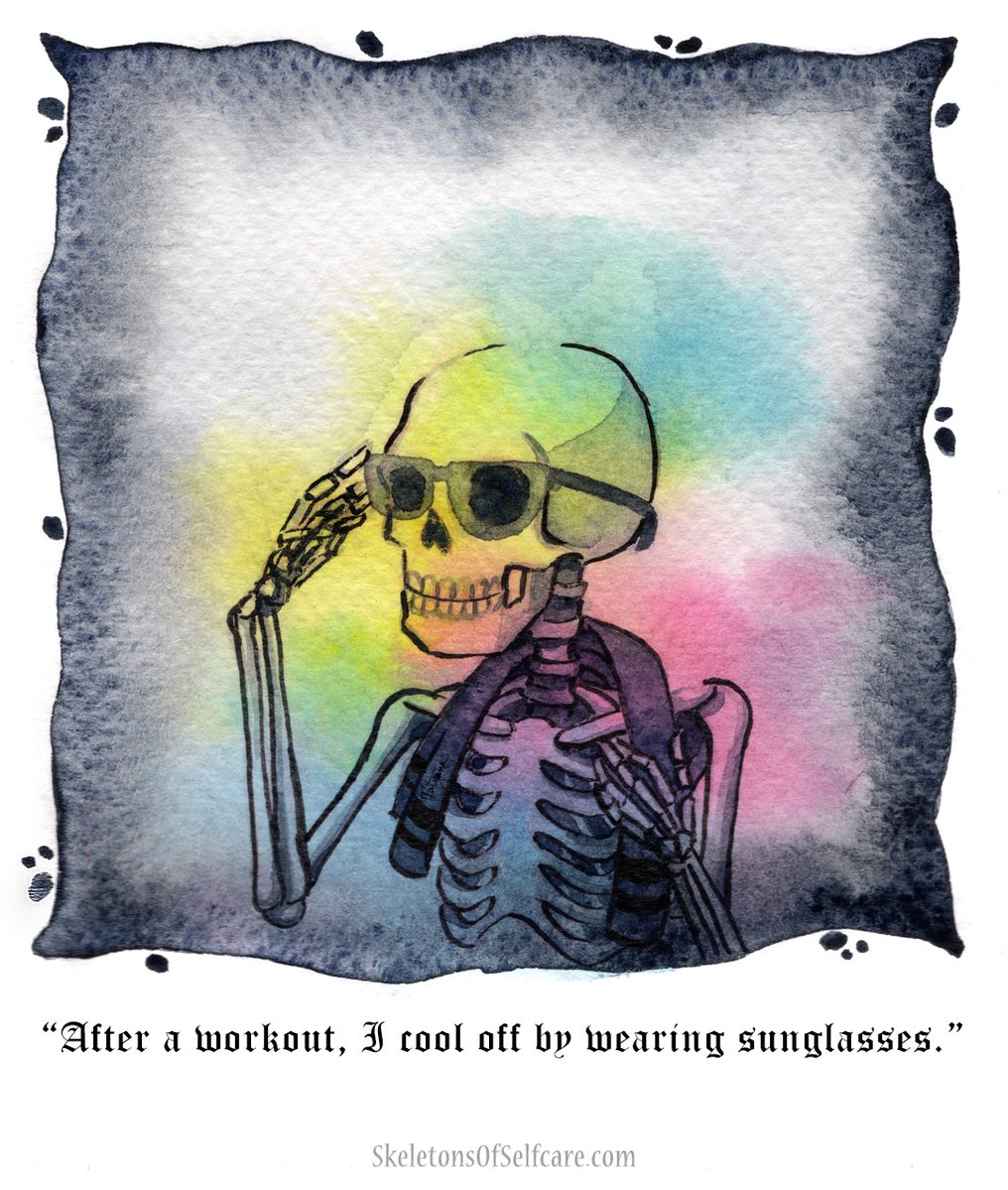 Skeletons Of Self-care tweet media