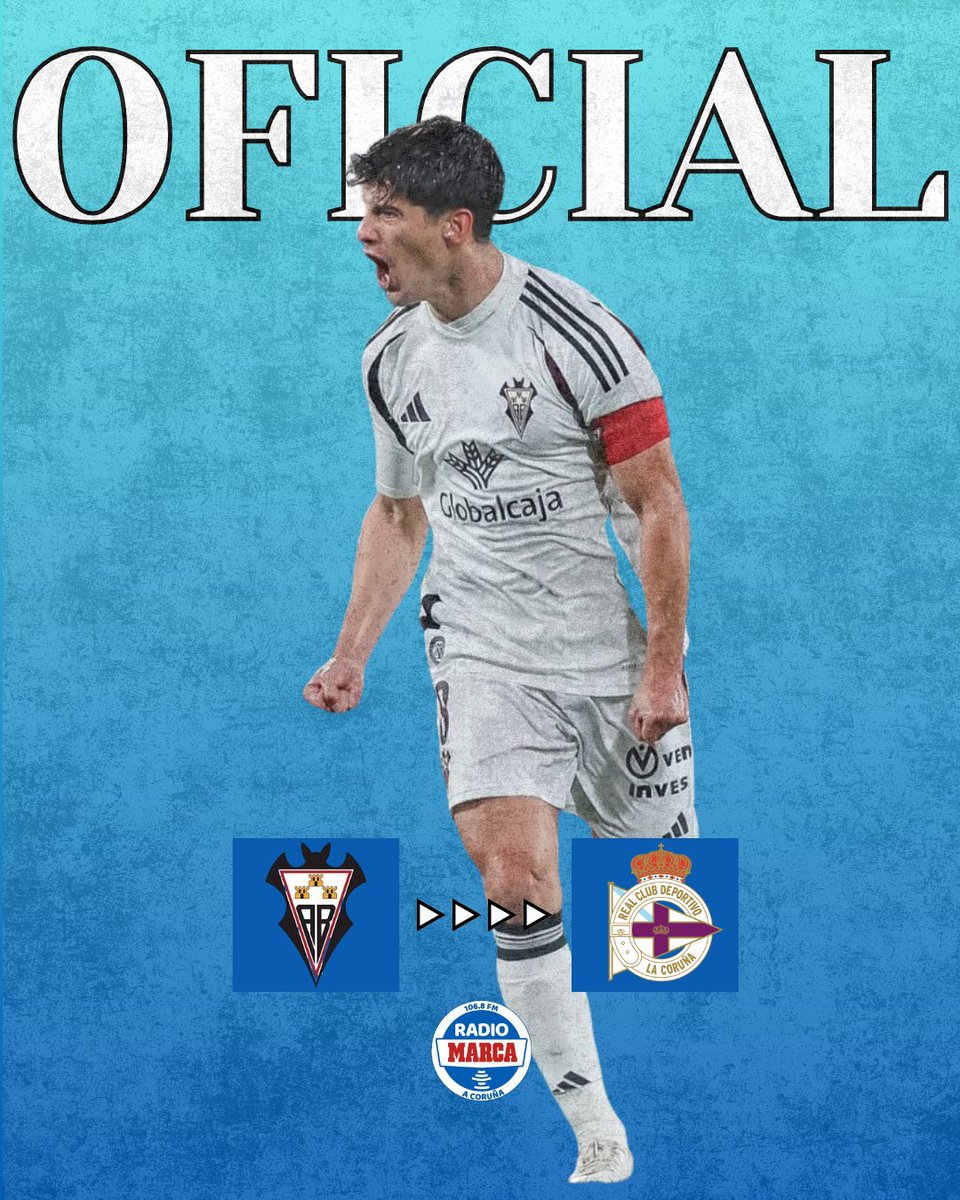 ✅ ¡𝐑𝐢𝐤𝐢 𝐑𝐨𝐝𝐫𝐢́𝐠𝐮𝐞𝐳 se convierte en nuevo jugador del Dépor!

Llega procedente del Albacete para reforzar el medio del campo blanquiazul hasta junio de 2029

📊 Acumula 153 partidos en Liga Hypermotion