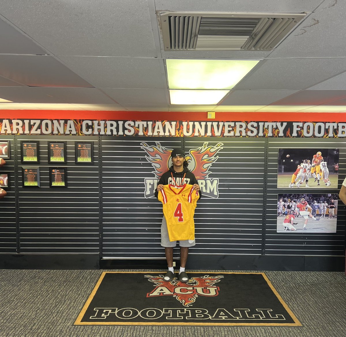 Curtiej4's tweet photo. Thank you to @coachw_chambers and the ACU coaching staff for having me on a visit this past  Saturday. @CoachHovik @CoachRedmond_ @Coach_Brax_ https://t.co/vuLssYIOvI
