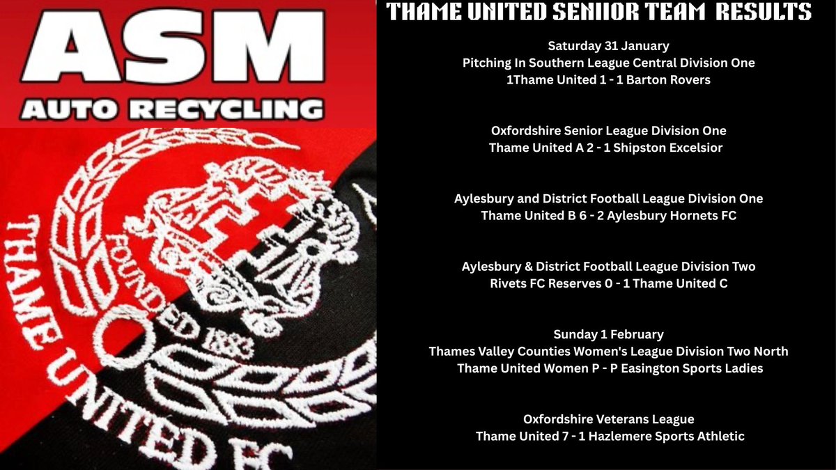 Thame United FC tweet media