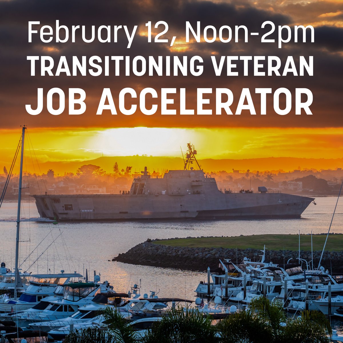 SDConventionCtr's tweet image. Connect with leading employers and explore career options at the Transitioning Veteran Job Accelerator, presented by SDMAC Foundation.

Companies interested in hiring veterans and their spouses can purchase a table to meet with job candidates.

Details: sdcc.link/SDMAC-job-fair
