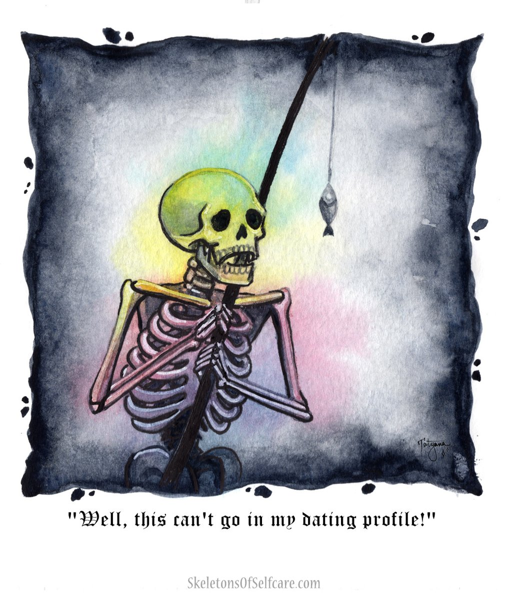 Skeletons Of Self-care tweet media