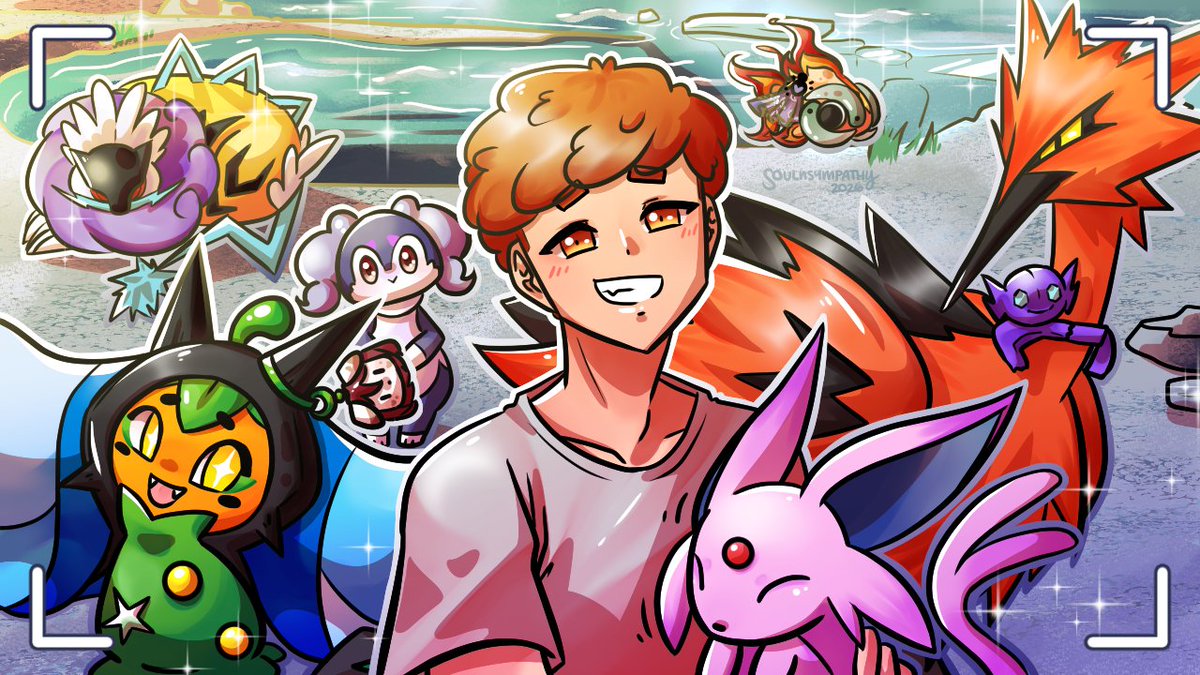 Commission for <a href="/pieminsterVT/">🥧pieminster🤎</a> !

#pokemon #pokemonart