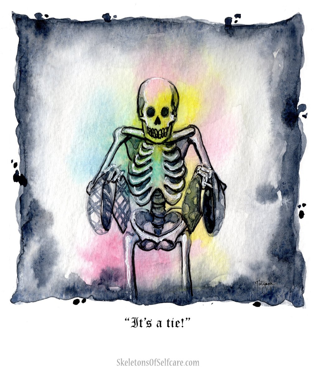 Skeletons Of Self-care tweet media