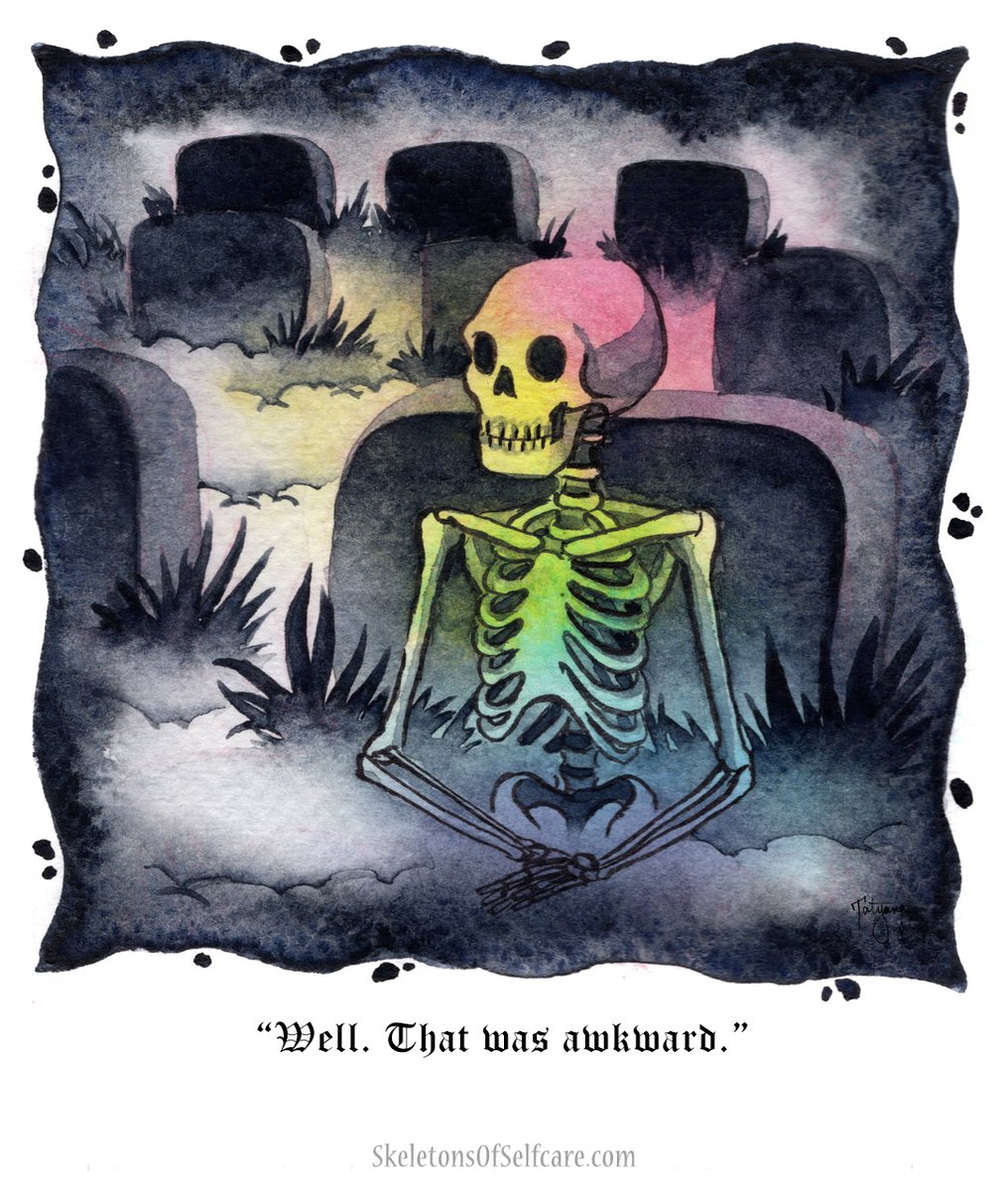 Skeletons Of Self-care tweet media