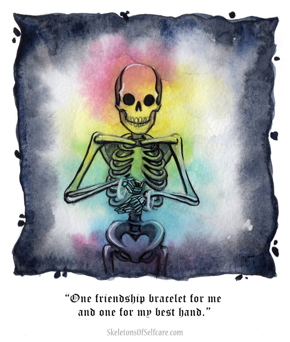 Skeletons Of Self-care tweet media