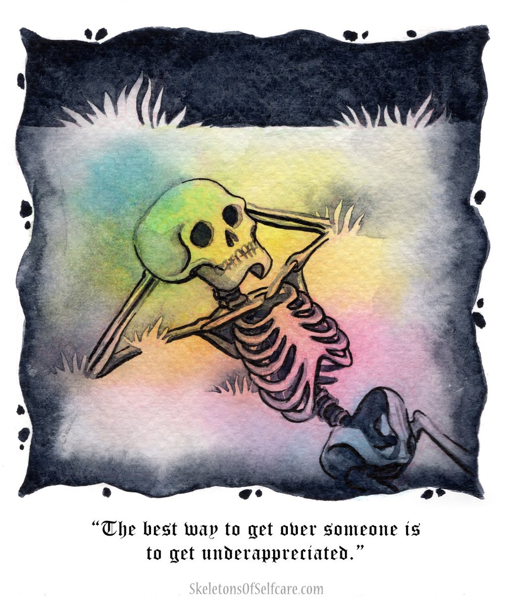 Skeletons Of Self-care tweet media