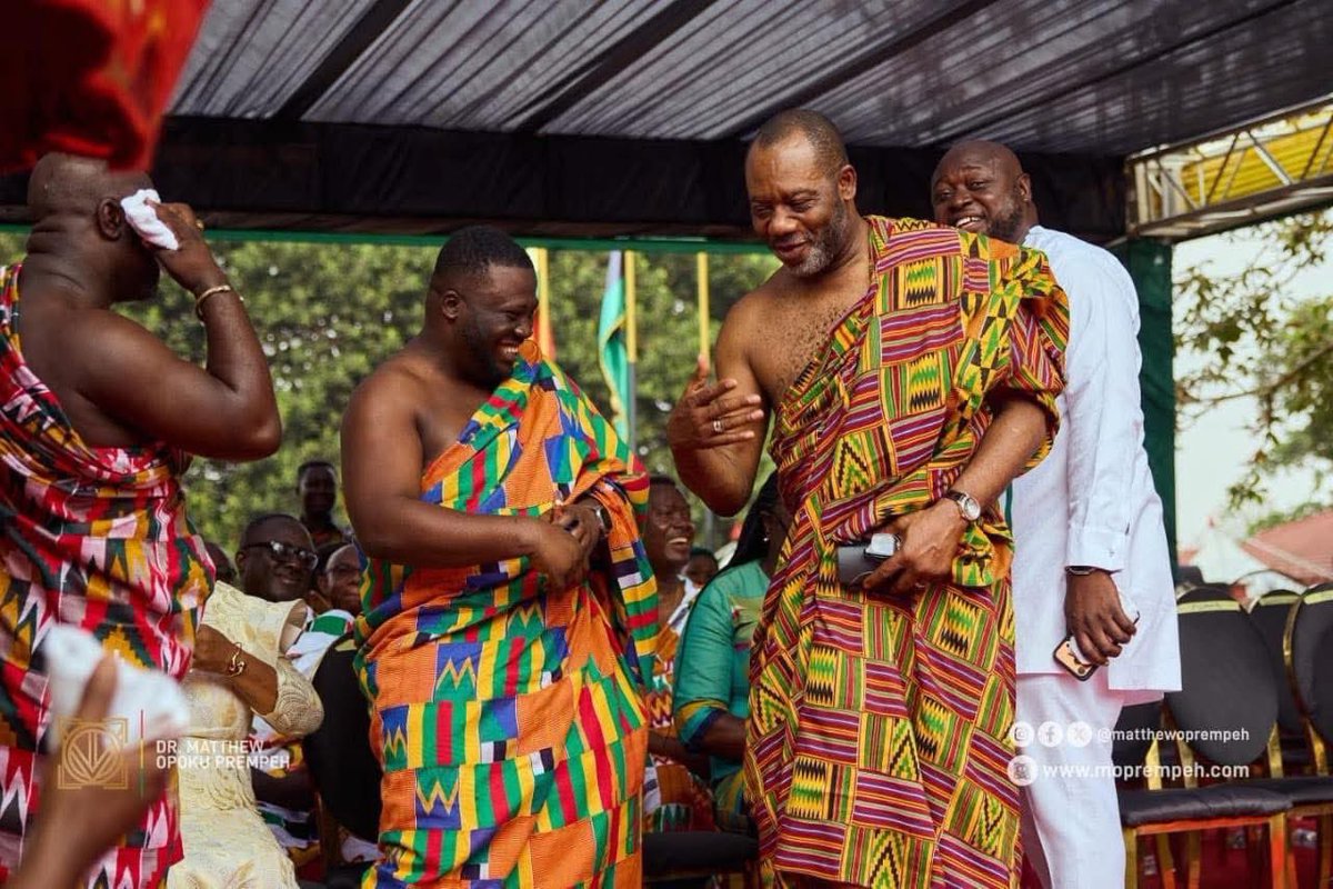 DrAmoakohene's tweet image. Me and my Candidate Dr NAPO at manhyia yesterday. 

Dear God as discussed, Running Mate 🤲🏼