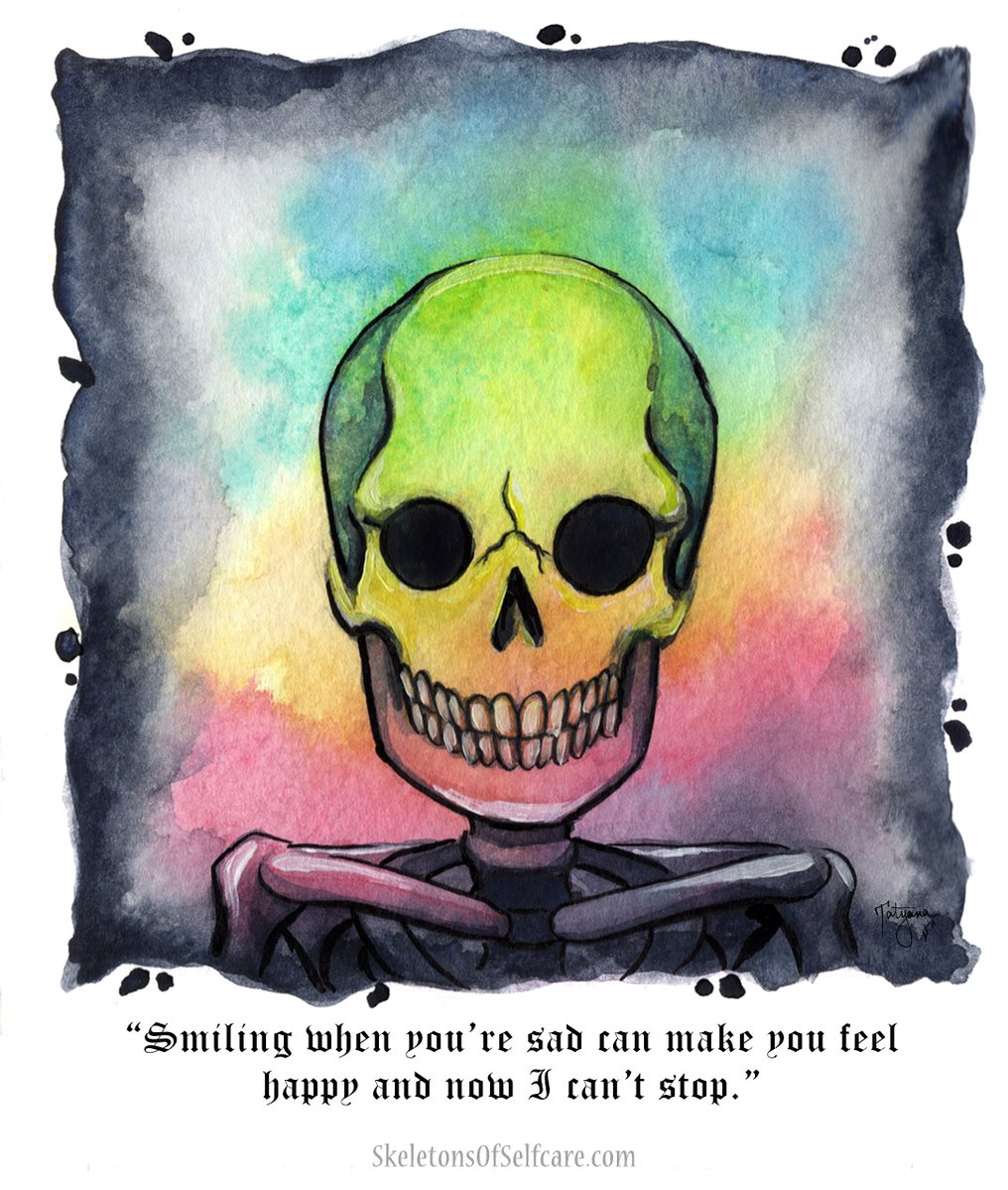 Skeletons Of Self-care tweet media