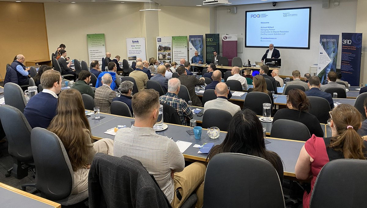 Thank you to everyone who joined the #PDQ #networking event on 29 Jan at Cranfield. Huge thanks to our speakers Patrick Lyons - Bedford Borough Council Borough Council and John Best (Bedford &amp; Milton Keynes Waterway Trust, and to our sponsors Urban Graphics.