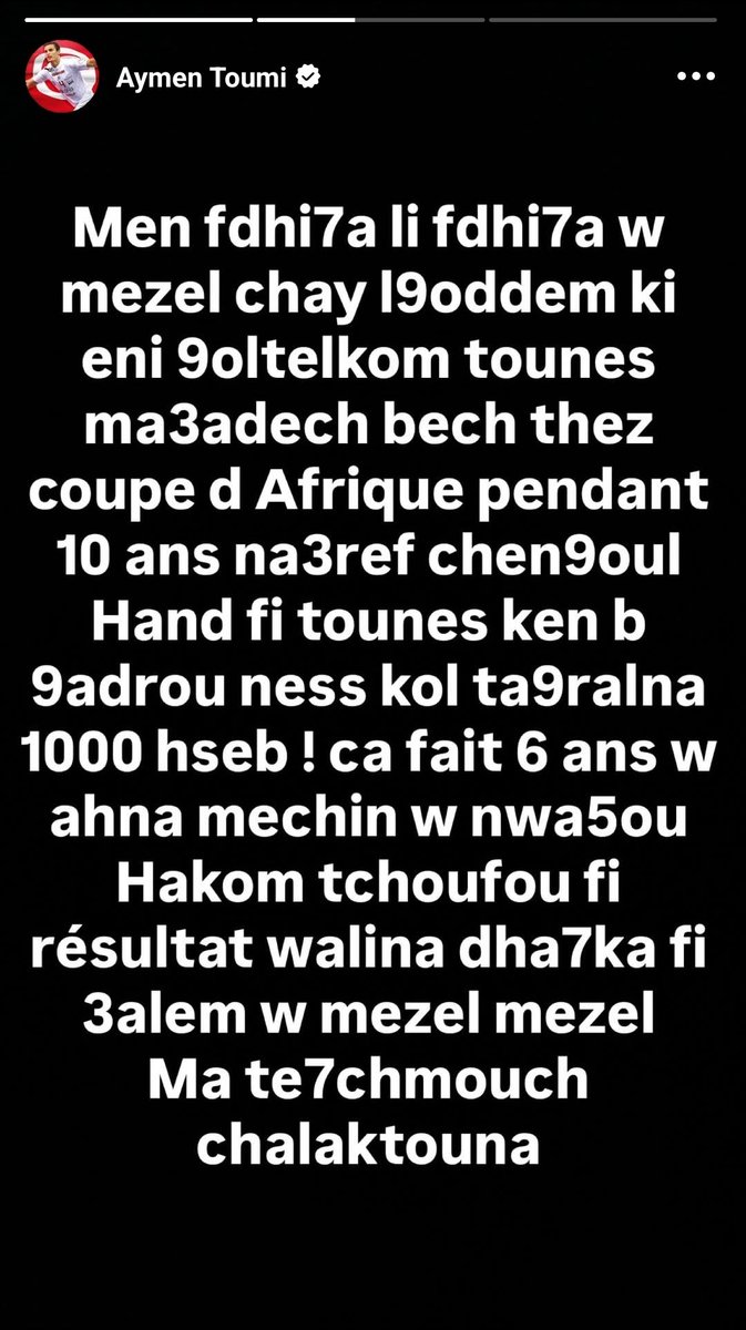 Ahmedou TF 🇹🇳🇨🇦 tweet media