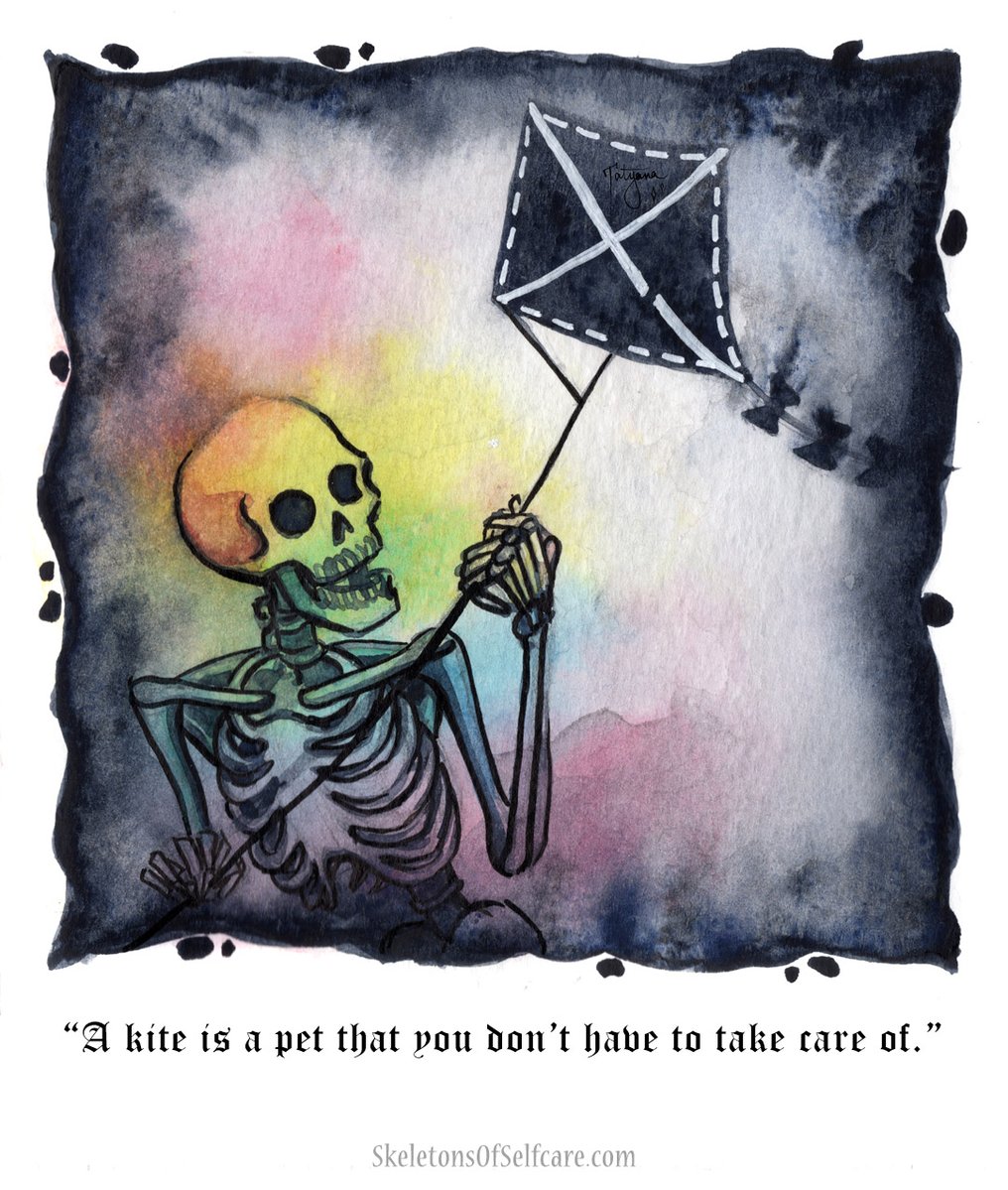 Skeletons Of Self-care tweet media